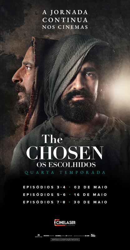 THE CHOSEN - OS ESCOLHIDOS 4ª TEMPORADA EPISODIO 7 E 8 - ESTREIA 30 DE MAIO